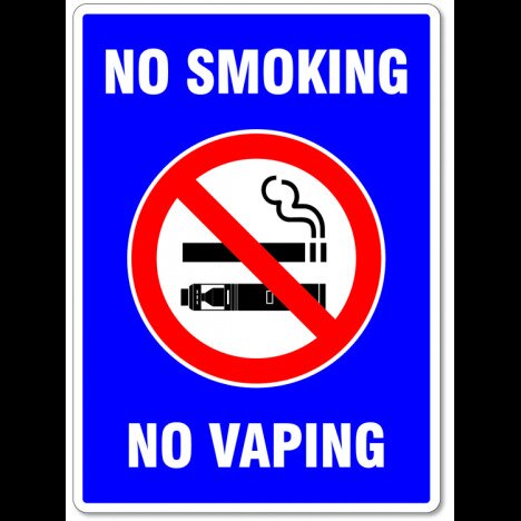 no smoking no vaping