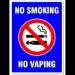 no smoking no vaping